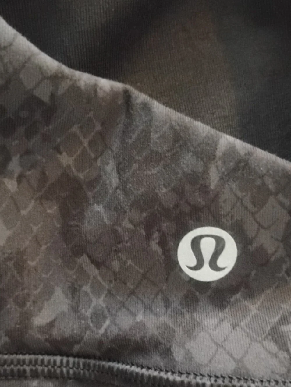 lululemon athletica Black Cross-Back Strappy Sports Bra